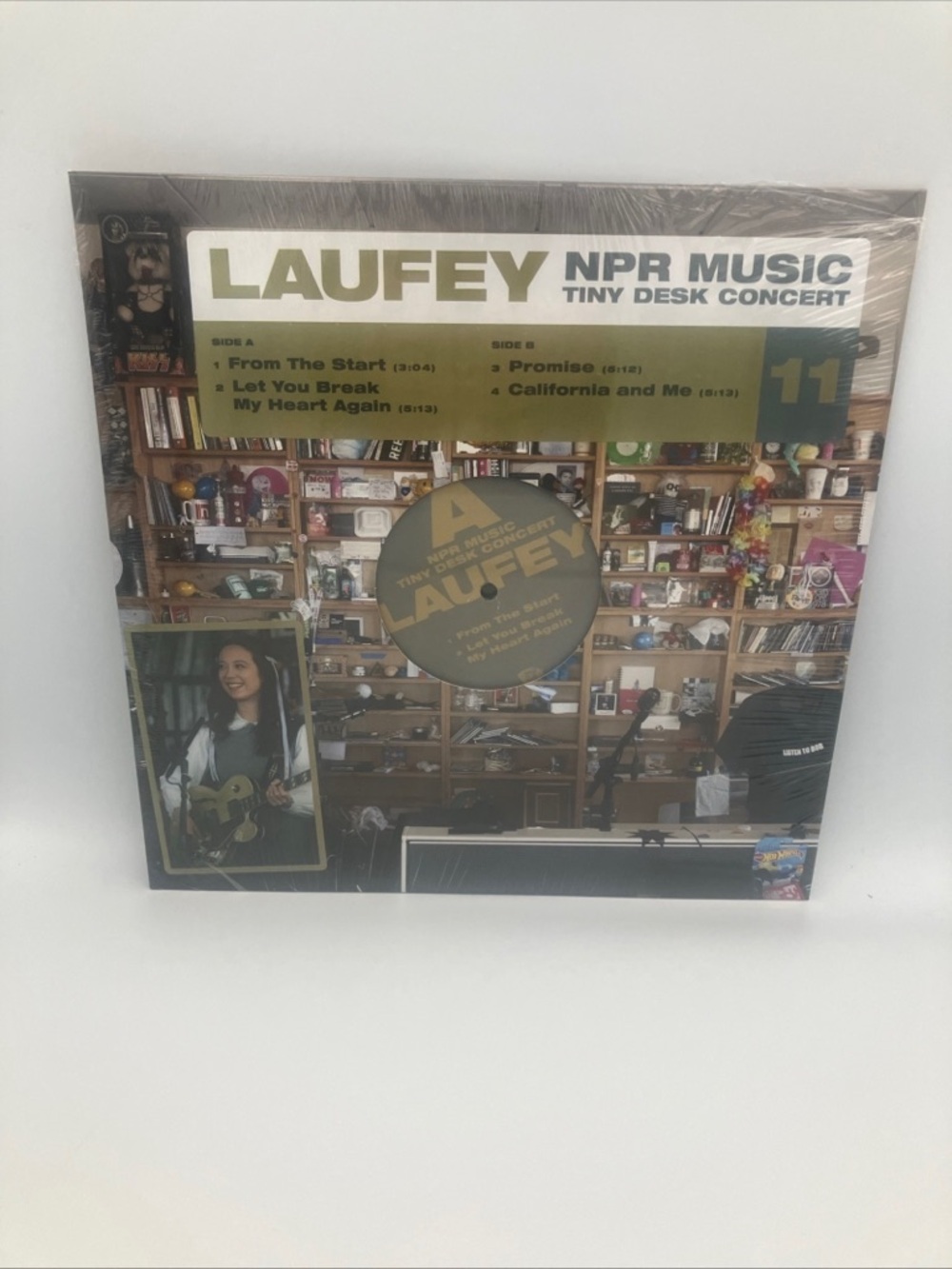 NPR Music Tiny Desk Concert Vinyl Record - Green & White